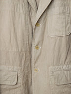 Garment Dyed Tailored Jacket Tea
