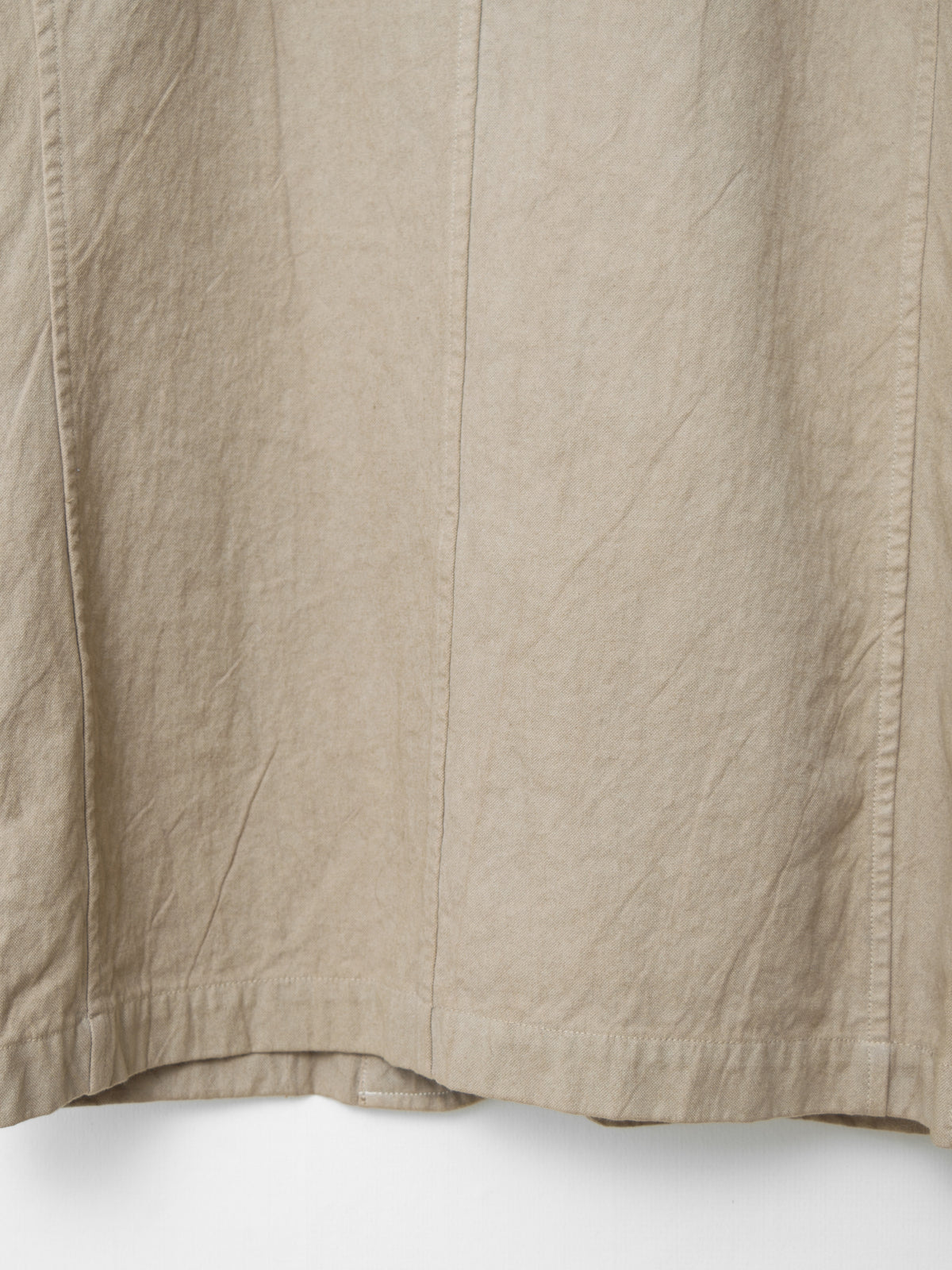 Garment Dyed Tailored Jacket Tea