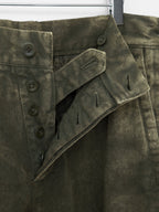 A/W 06 Garment Dyed Belted Field Pants Olive