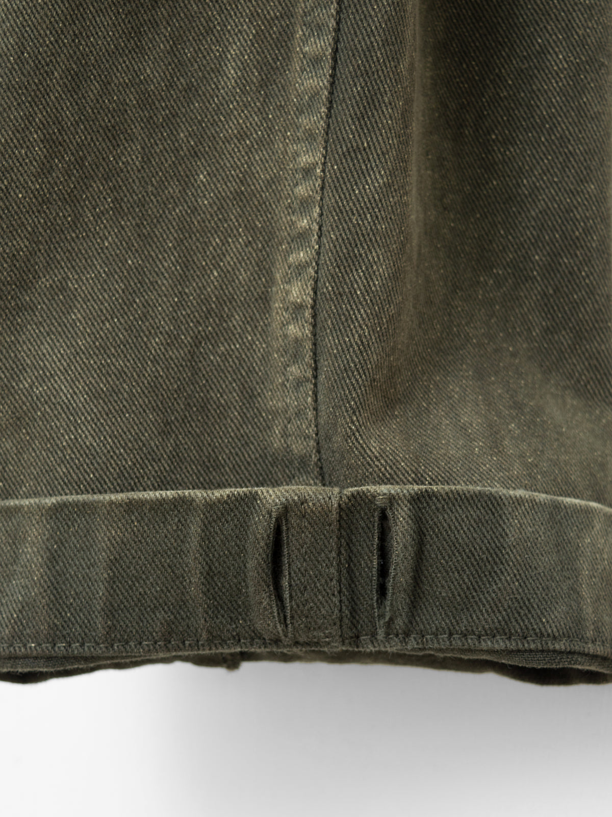 A/W 06 Garment Dyed Belted Field Pants Olive