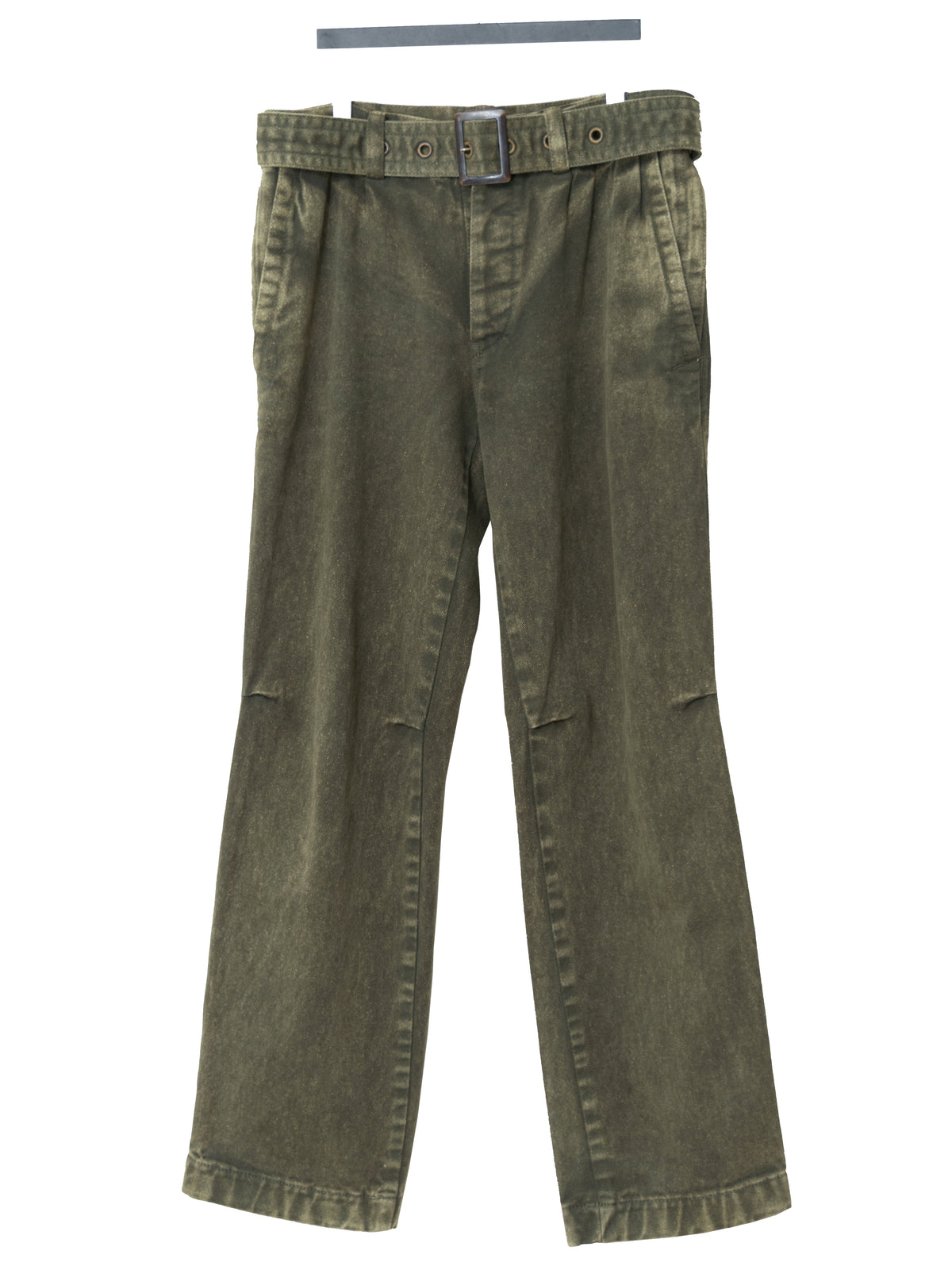 A/W 06 Garment Dyed Belted Field Pants Olive