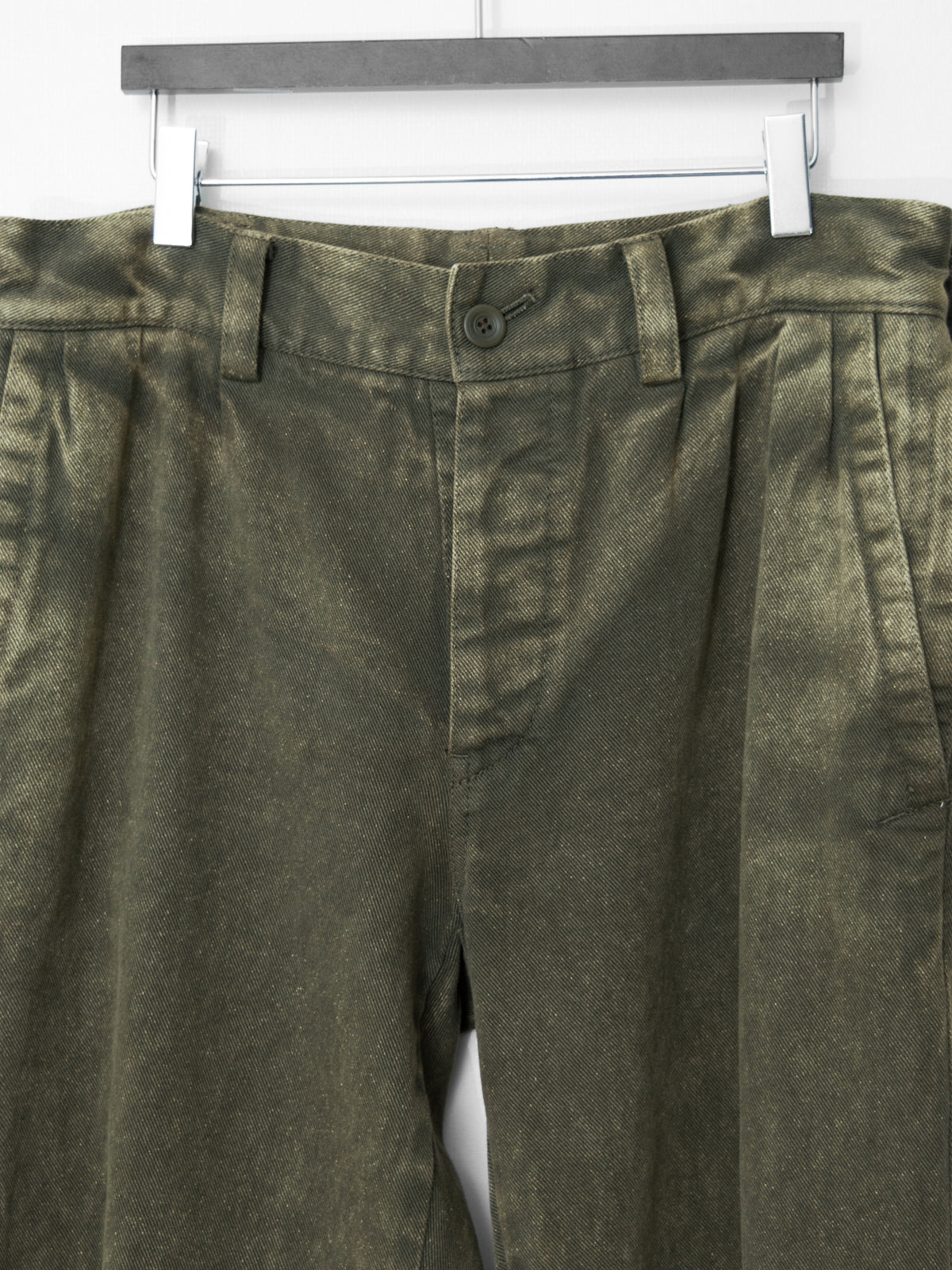 A/W 06 Garment Dyed Belted Field Pants Olive