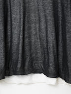 Double Layered Longsleeve Black