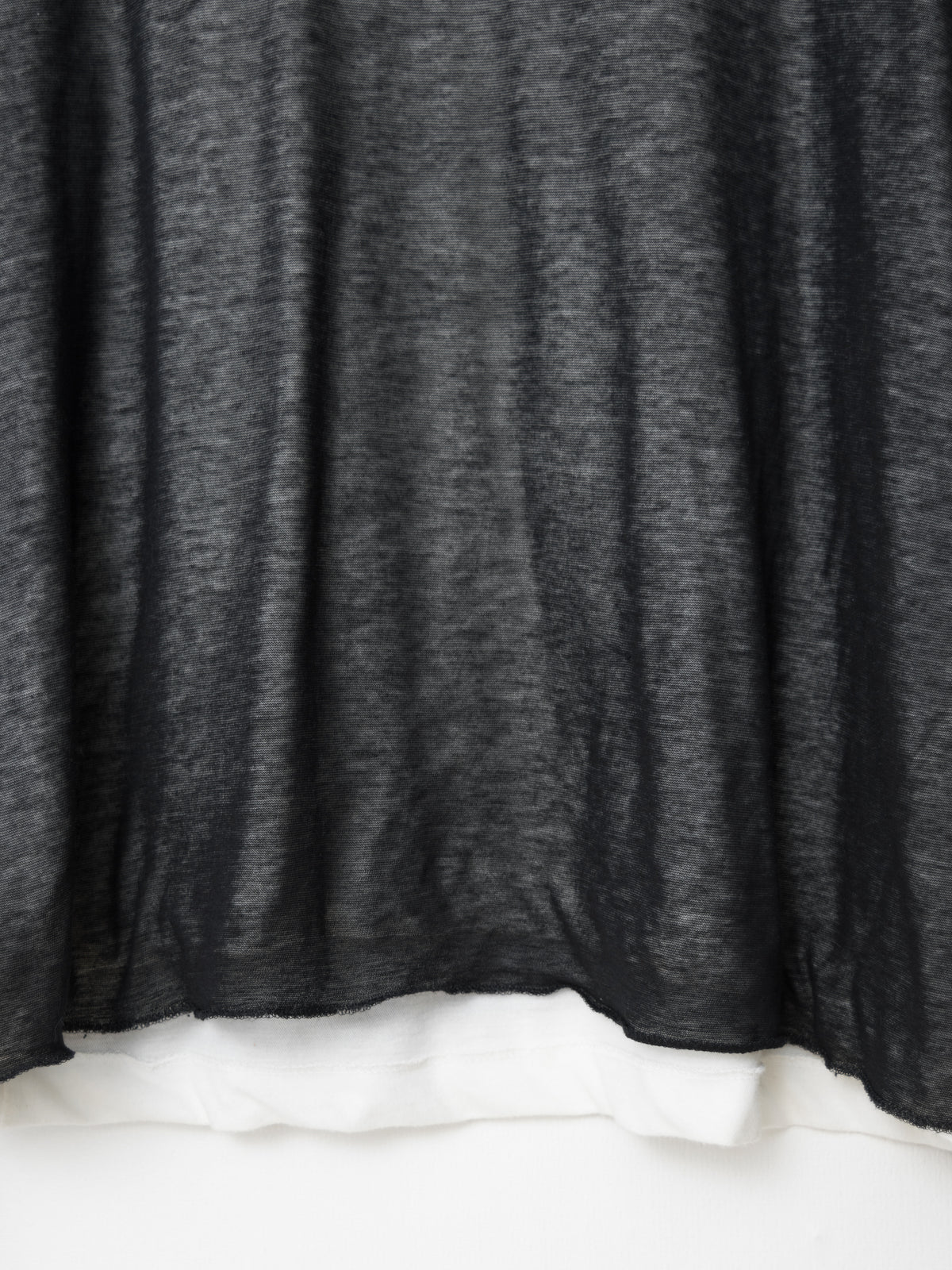 Double Layered Longsleeve Black