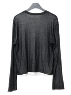 Double Layered Longsleeve Black