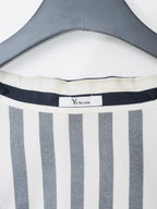 S/S 87 Striped Shirt Dark Navy