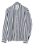 S/S 87 Striped Shirt Dark Navy
