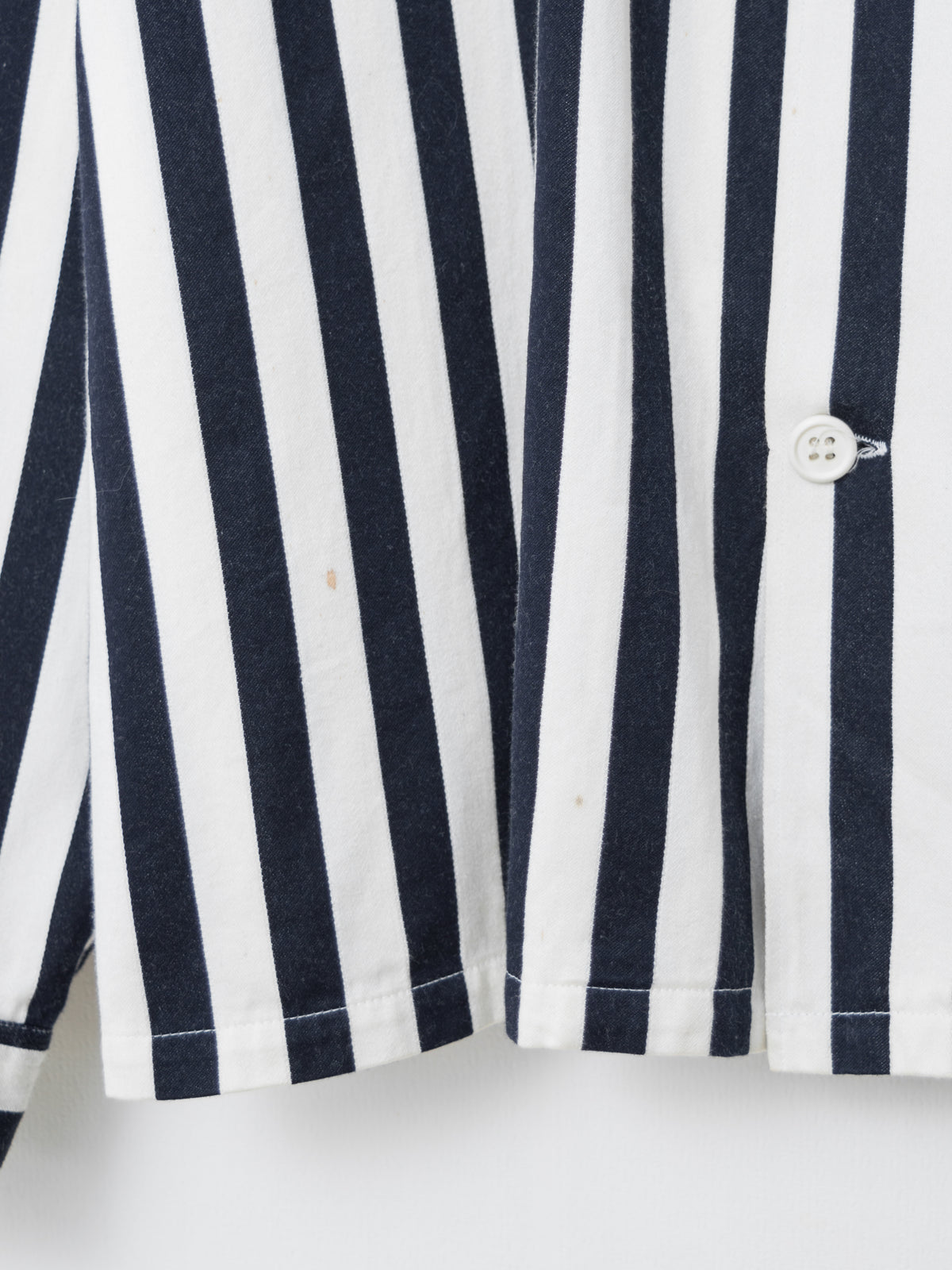 S/S 87 Striped Shirt Dark Navy