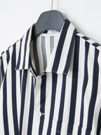 S/S 87 Striped Shirt Dark Navy
