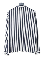S/S 87 Striped Shirt Dark Navy