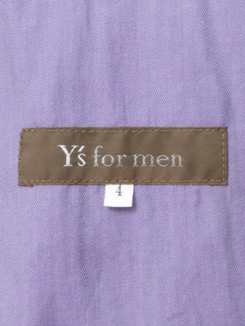 s/s 02 coverall jacket lavender grey ∙ cotton ∙ large