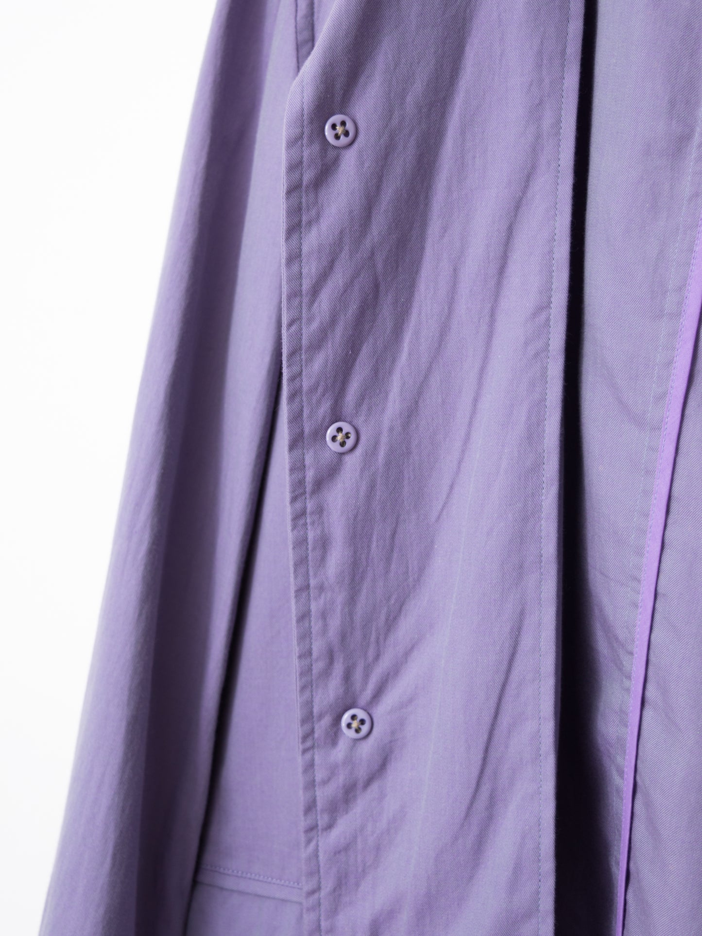 s/s 02 coverall jacket lavender grey ∙ cotton ∙ large