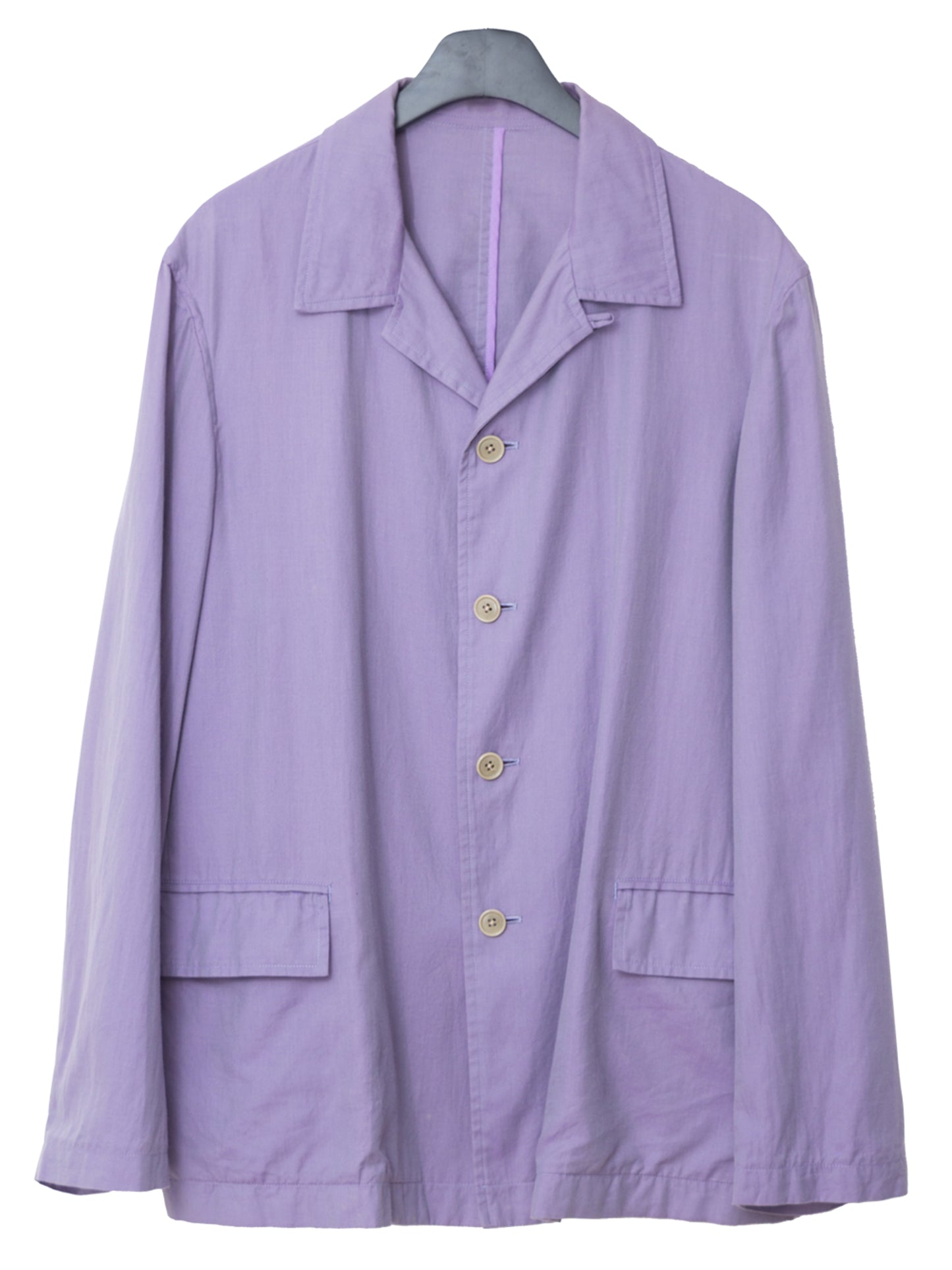 s/s 02 coverall jacket lavender grey ∙ cotton ∙ large
