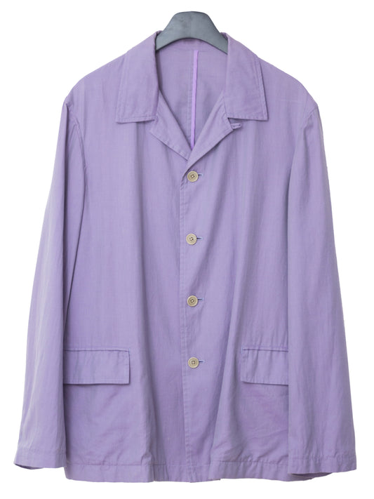 s/s 02 coverall jacket lavender grey ∙ cotton ∙ large