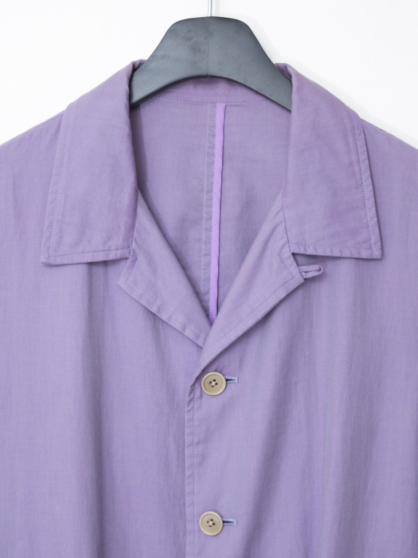 s/s 02 coverall jacket lavender grey ∙ cotton ∙ large