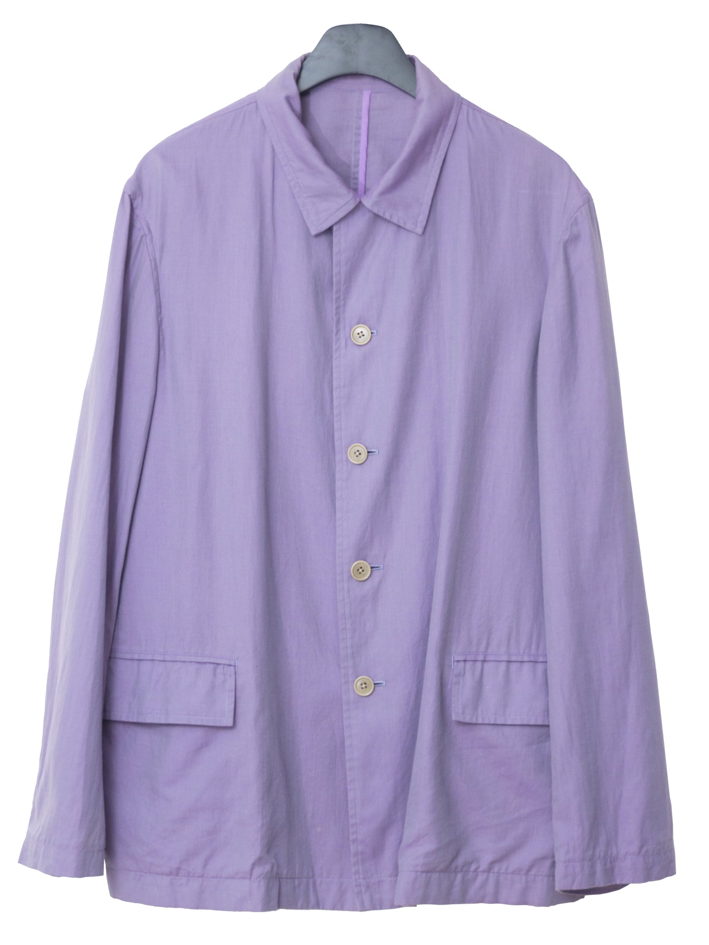 s/s 02 coverall jacket lavender grey ∙ cotton ∙ large