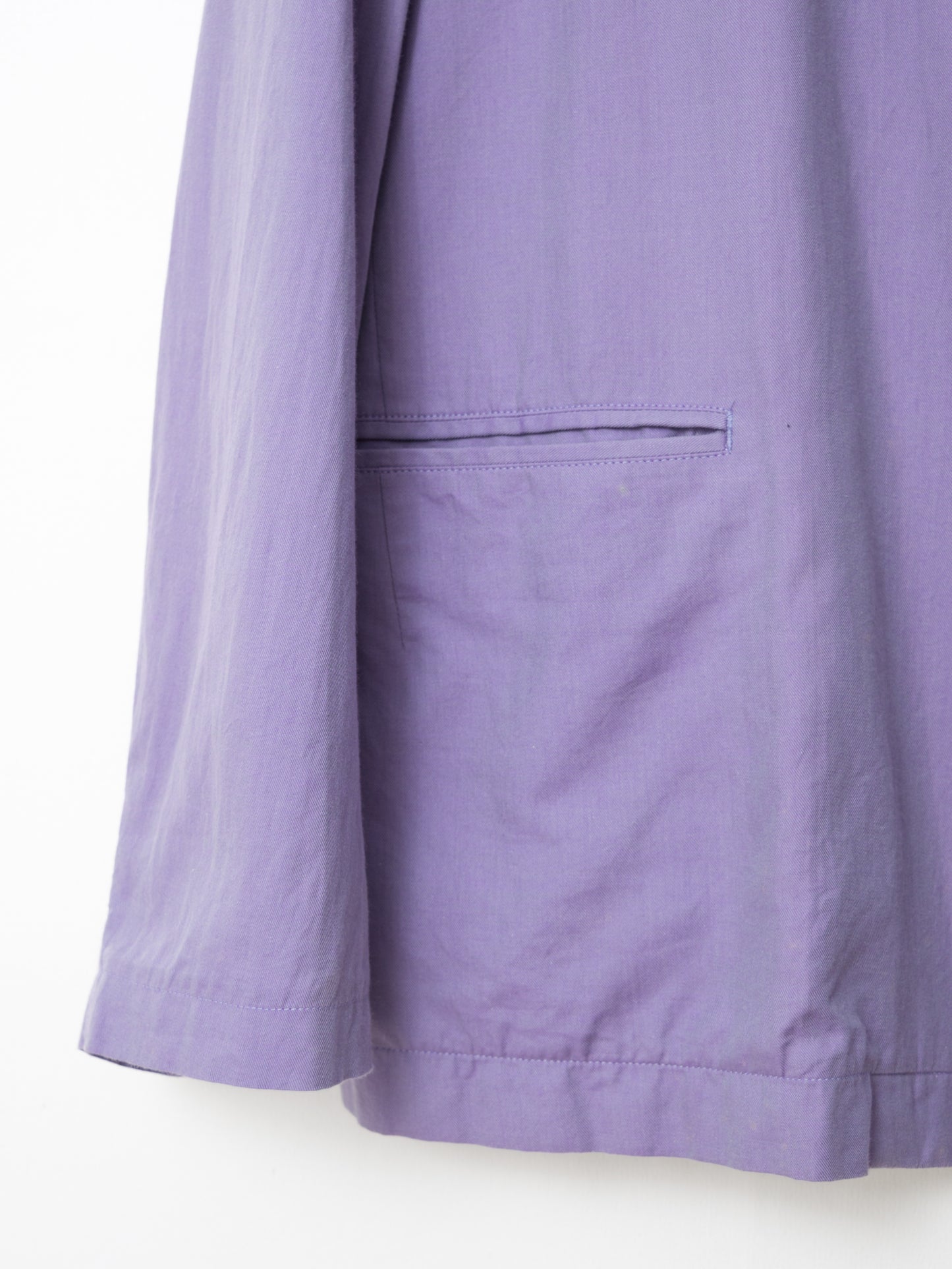 s/s 02 coverall jacket lavender grey ∙ cotton ∙ large