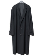 Raglan Sleeve Coat Black