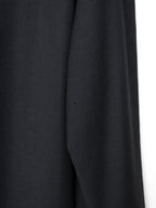 Raglan Sleeve Coat Black
