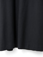 Raglan Sleeve Coat Black