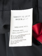 Raglan Sleeve Coat Black