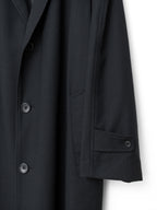 Raglan Sleeve Coat Black