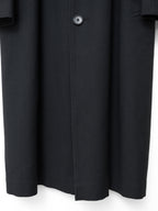 Raglan Sleeve Coat Black