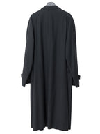 Raglan Sleeve Coat Black