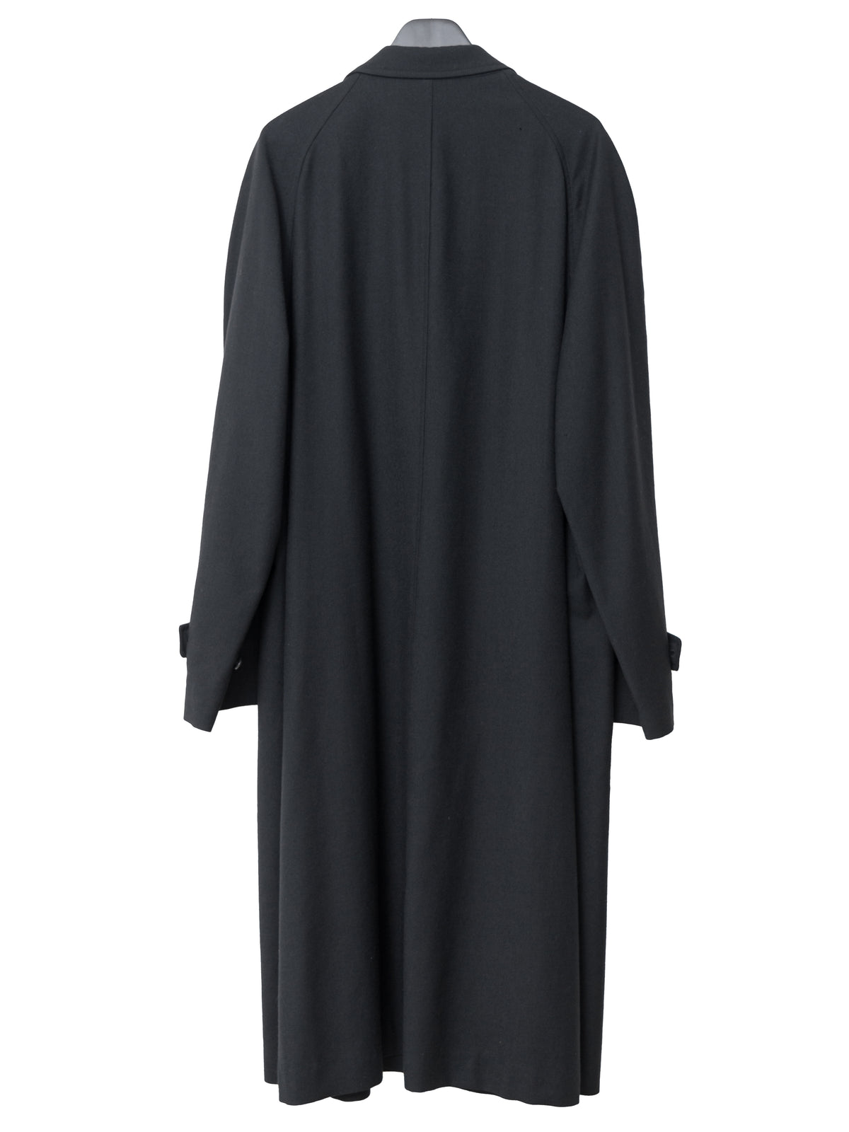 Raglan Sleeve Coat Black