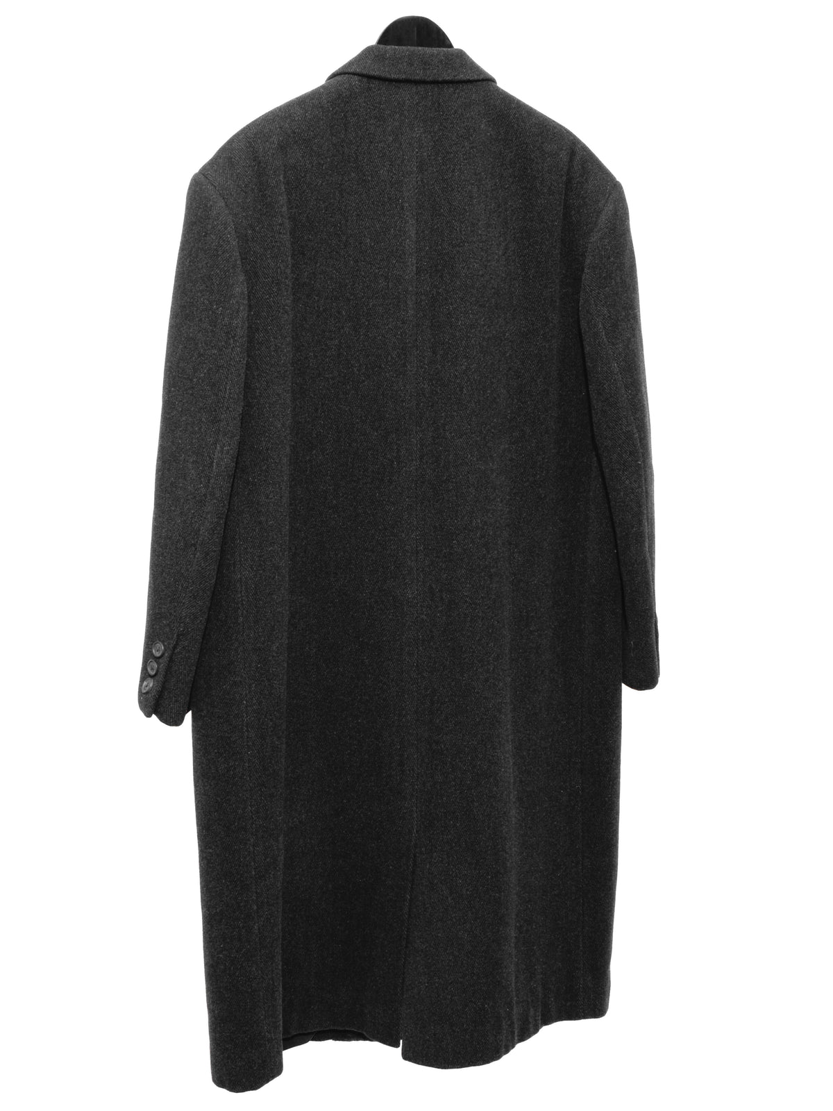 Box Overcoat Charcoal