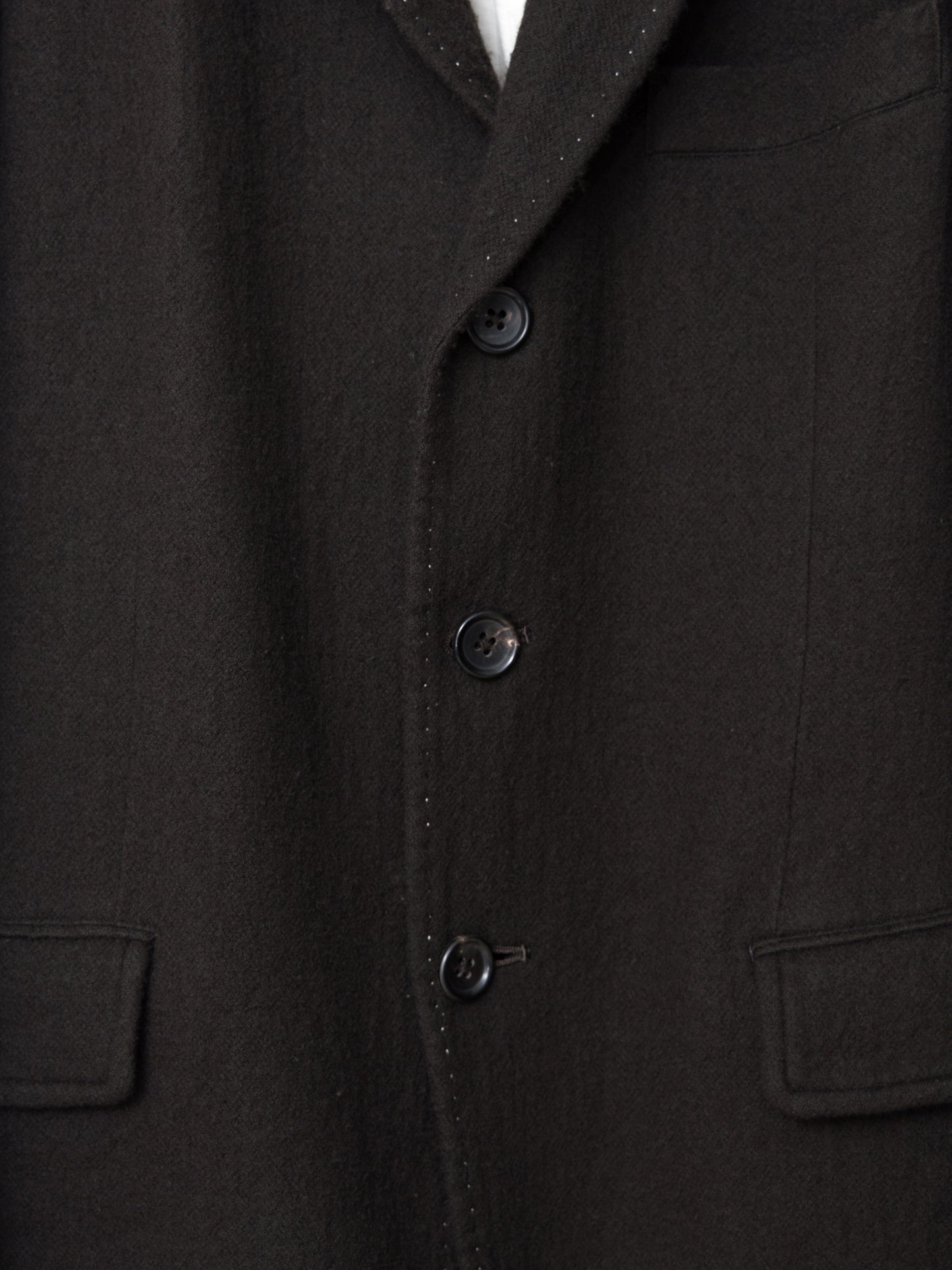 tailored jacket coffee ∙ wool ∙ medium