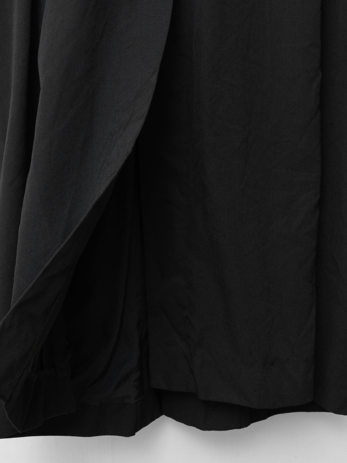 A/W 09 Garment Dyed Doctor's Coat Black