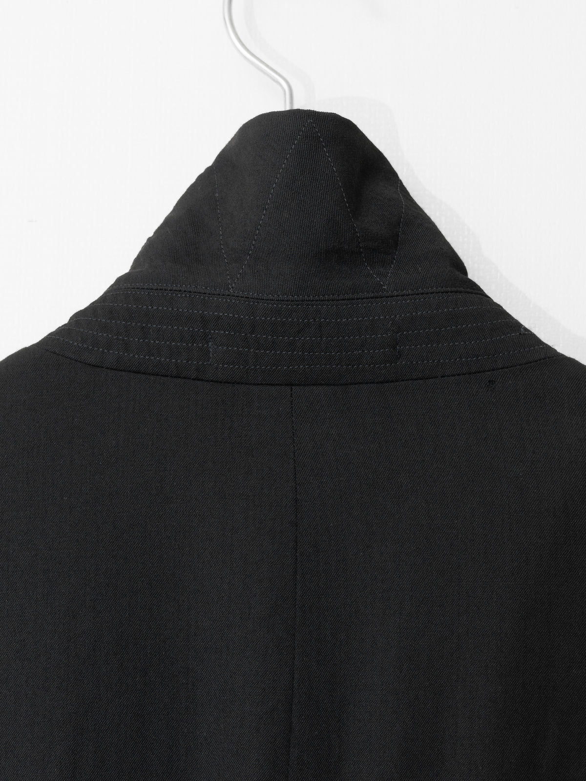 A/W 09 Garment Dyed Doctor's Coat Black