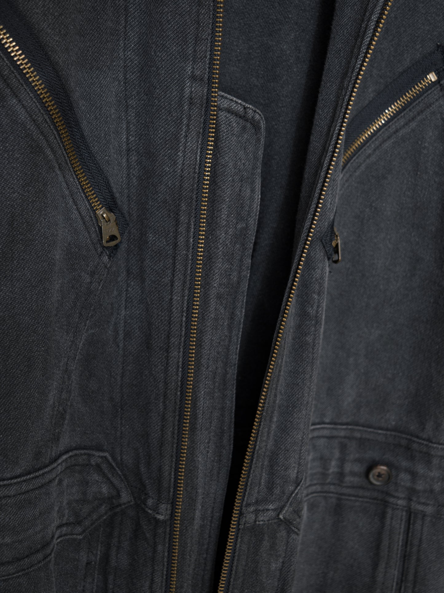 l-1 flight suit dark grey ∙ heavy cotton ∙ one size