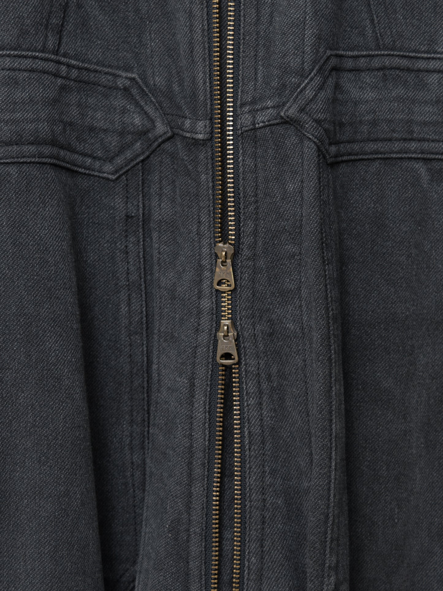 l-1 flight suit dark grey ∙ heavy cotton ∙ one size