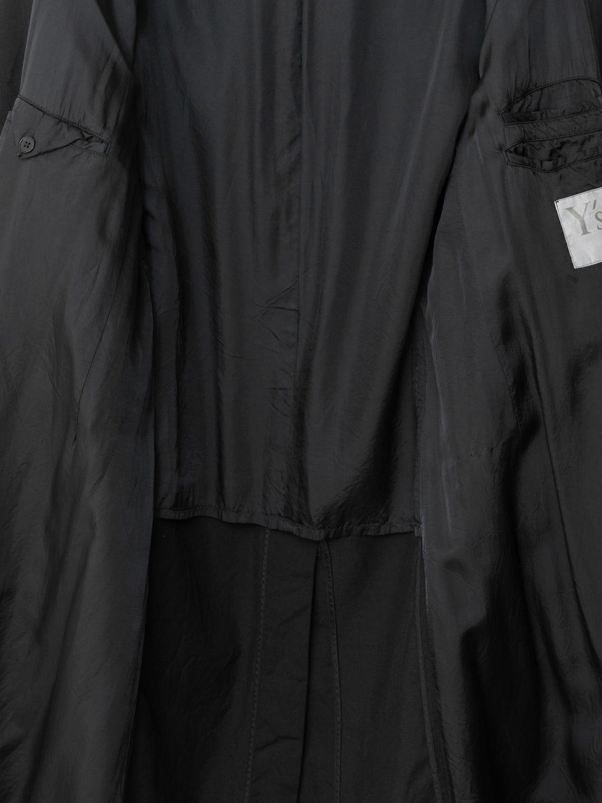 A/W 09 Garment Dyed Doctor's Coat Black