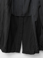 A/W 09 Garment Dyed Doctor's Coat Black