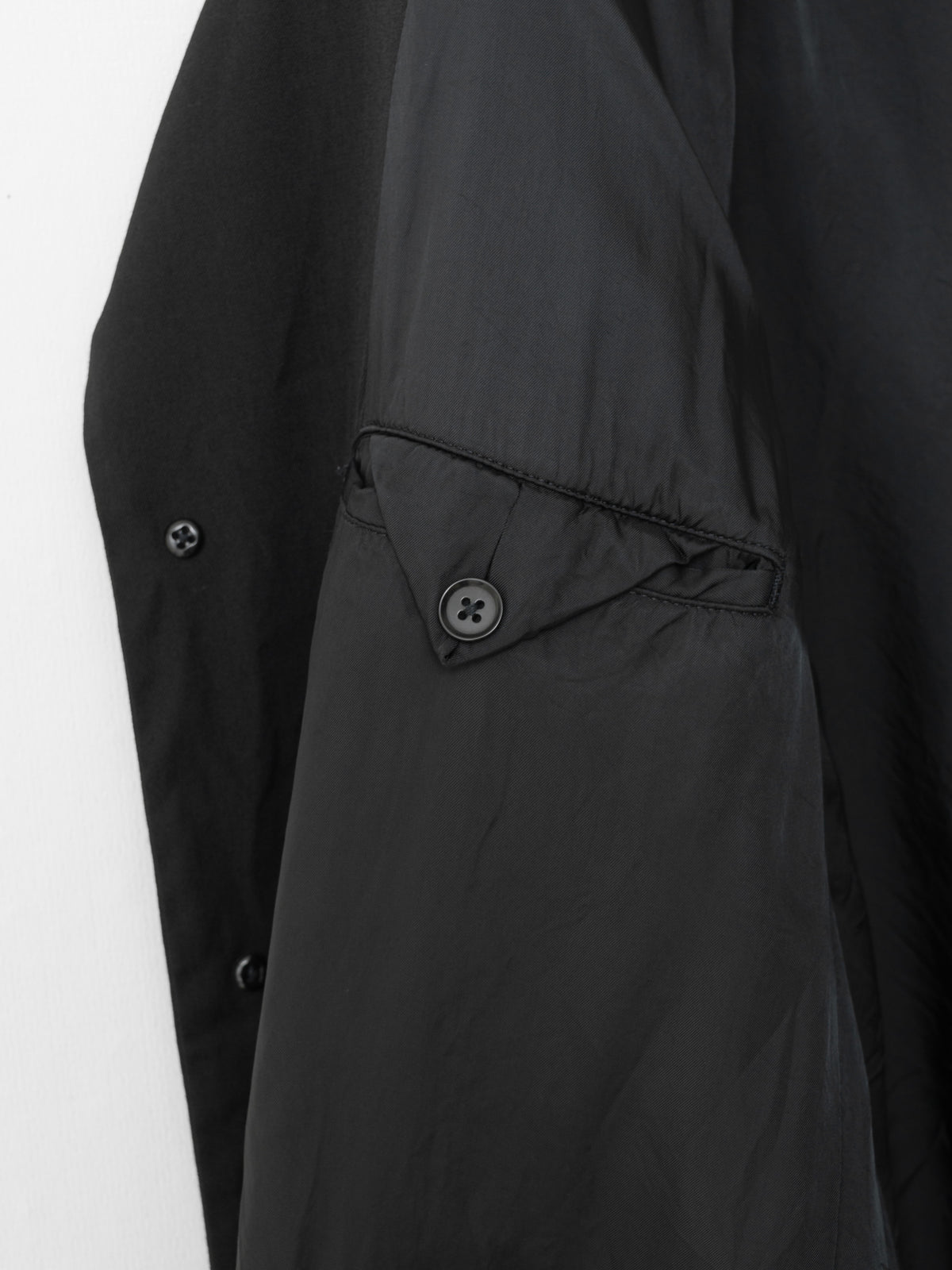A/W 09 Garment Dyed Doctor's Coat Black