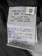 A/W 09 Garment Dyed Doctor's Coat Black