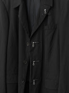 A/W 09 Garment Dyed Doctor's Coat Black