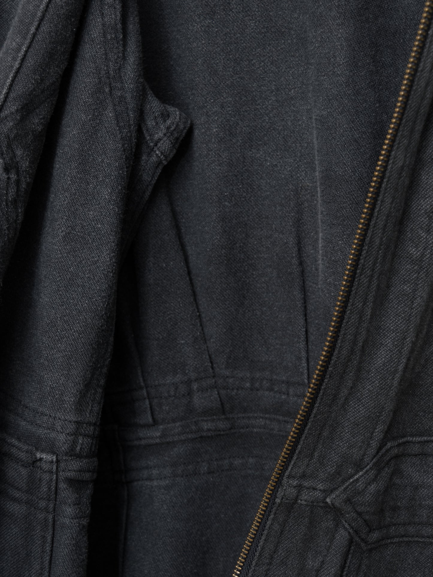 l-1 flight suit dark grey ∙ heavy cotton ∙ one size