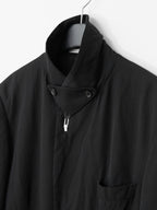 A/W 09 Garment Dyed Doctor's Coat Black
