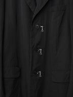 A/W 09 Garment Dyed Doctor's Coat Black