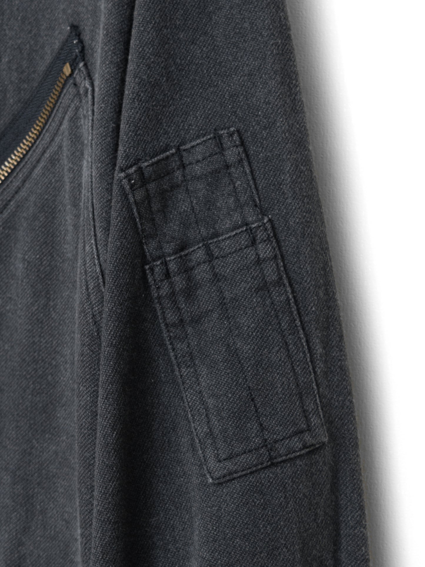 l-1 flight suit dark grey ∙ heavy cotton ∙ one size