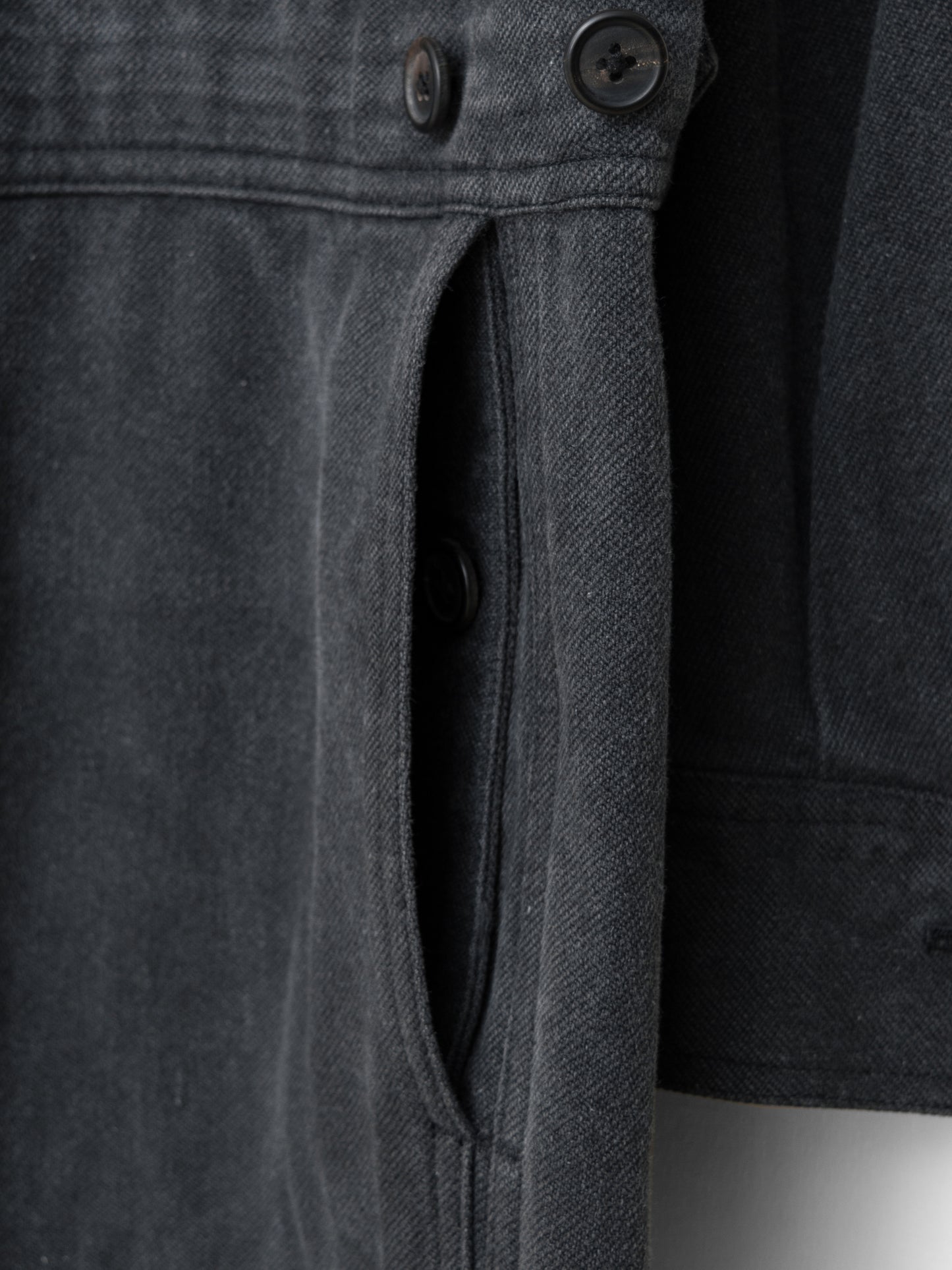 l-1 flight suit dark grey ∙ heavy cotton ∙ one size