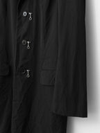 A/W 09 Garment Dyed Doctor's Coat Black