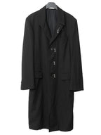 A/W 09 Garment Dyed Doctor's Coat Black