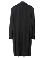 A/W 09 Garment Dyed Doctor's Coat Black
