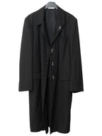 A/W 09 Garment Dyed Doctor's Coat Black