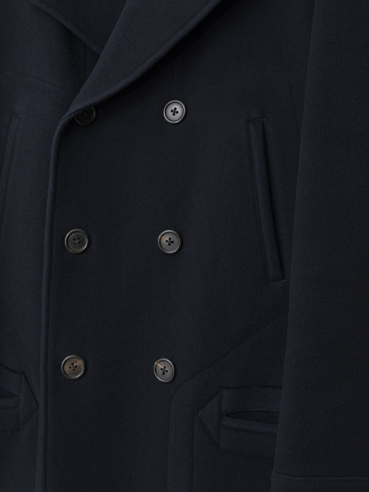 4 Pocket Peacoat Navy